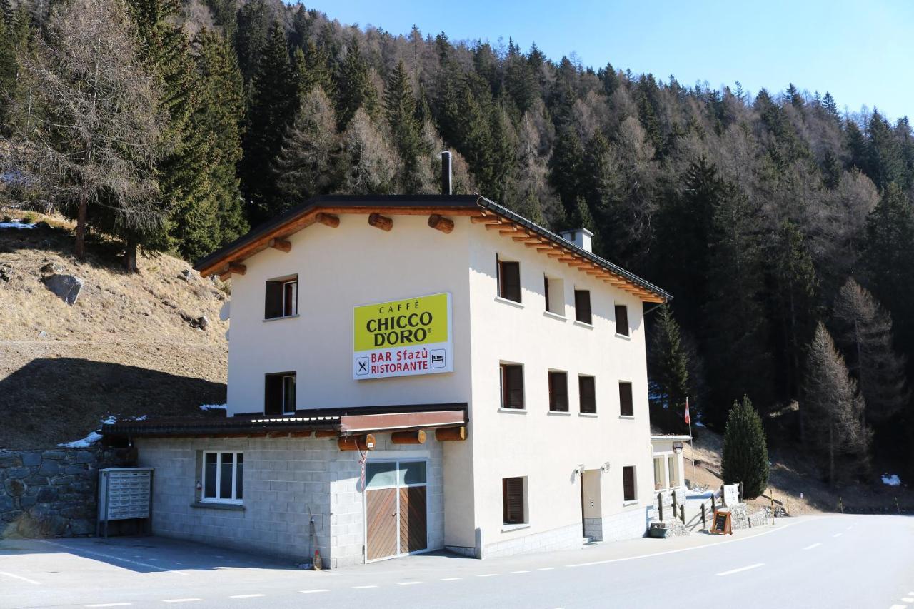 Hotel Sfazu Poschiavo Bagian luar foto