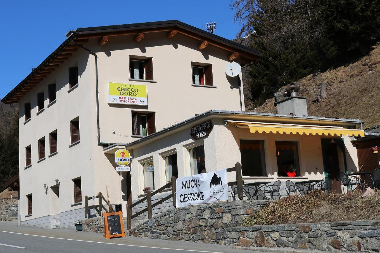 Hotel Sfazu Poschiavo Bagian luar foto
